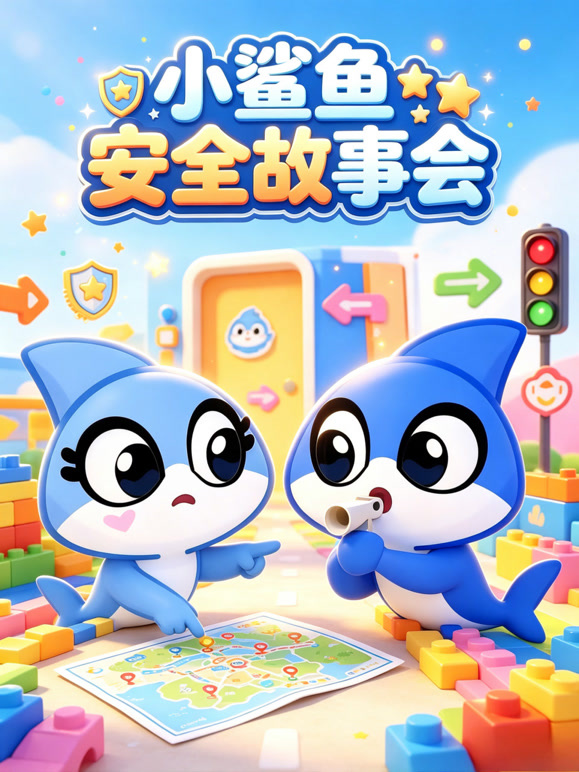 小鲨鱼安全故事会