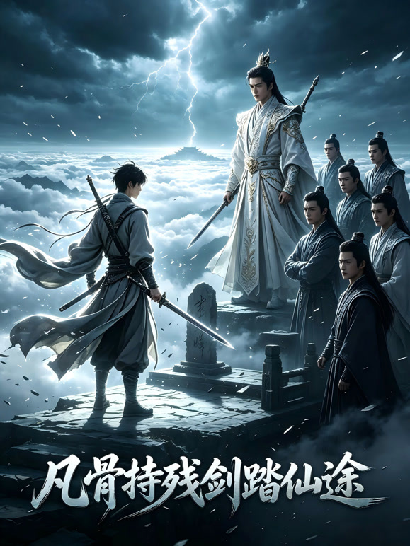 凡骨持残剑踏仙途