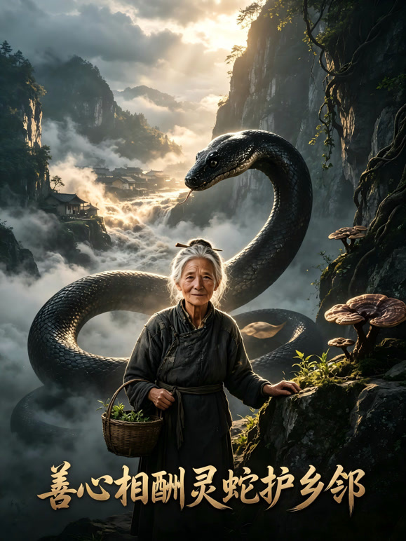 善心相酬灵蛇护乡邻