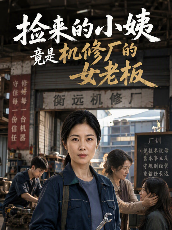 捡来的小姨竟是机修厂的女老板