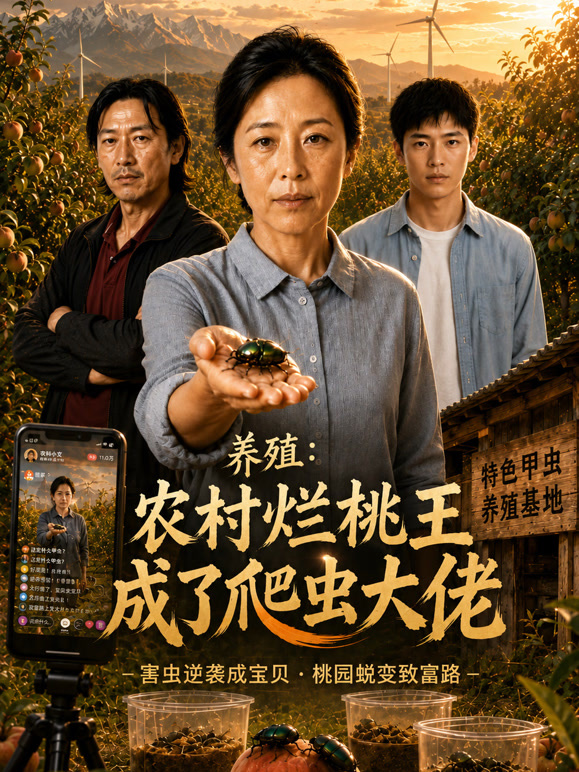 养殖：农村烂桃王成了爬虫