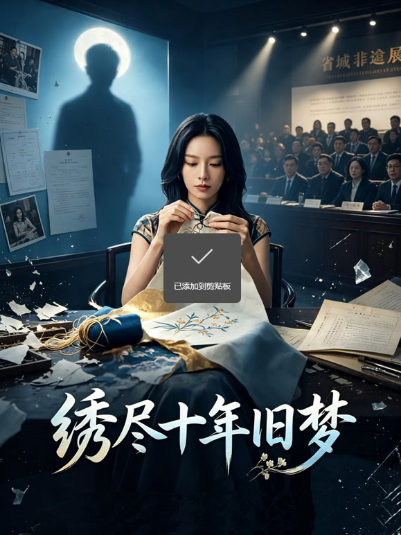 绣尽十年旧梦