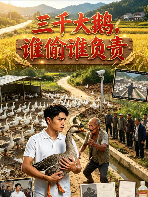 三千大鹅，谁偷谁负责