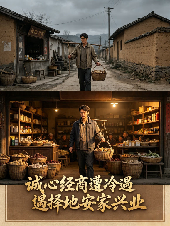 诚心经商遭冷遇择地安家兴业