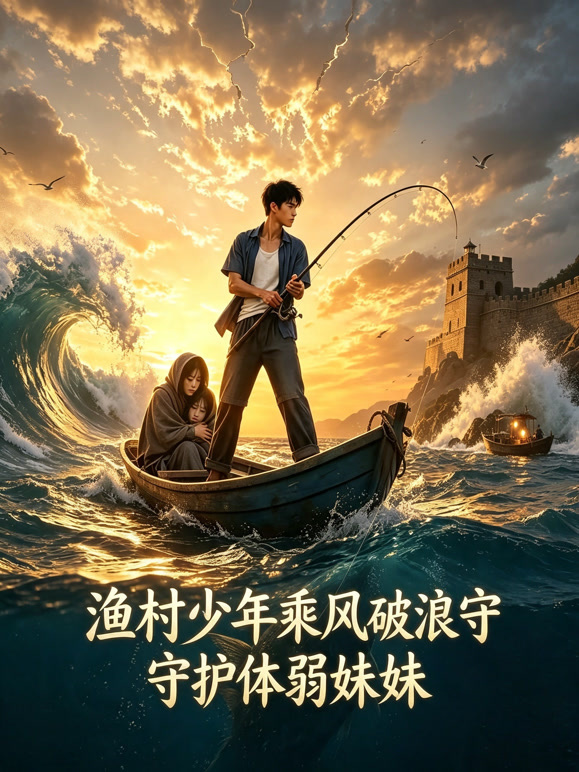 渔村少年乘风破浪守护体弱妹妹