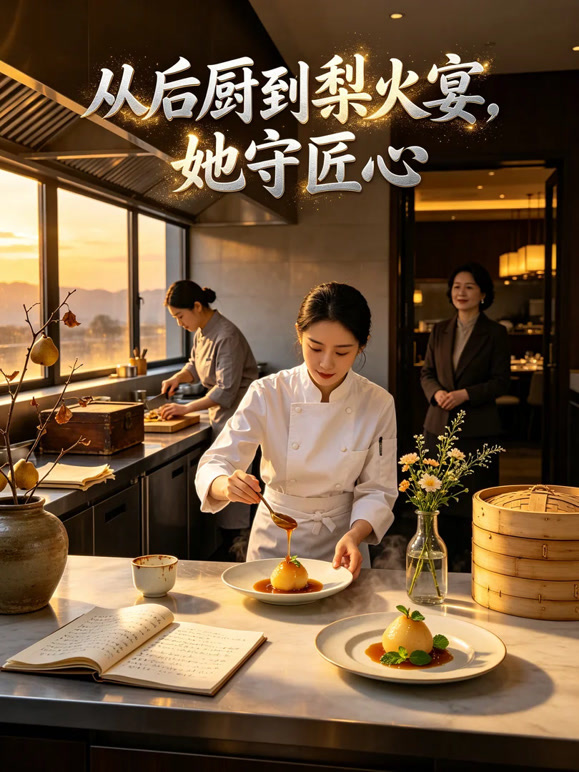 从后厨到梨火宴，她守匠心