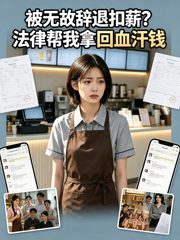 被无故辞退扣薪？法律帮我拿回血汗钱