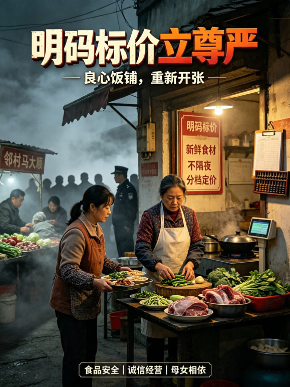 明码标价立尊严