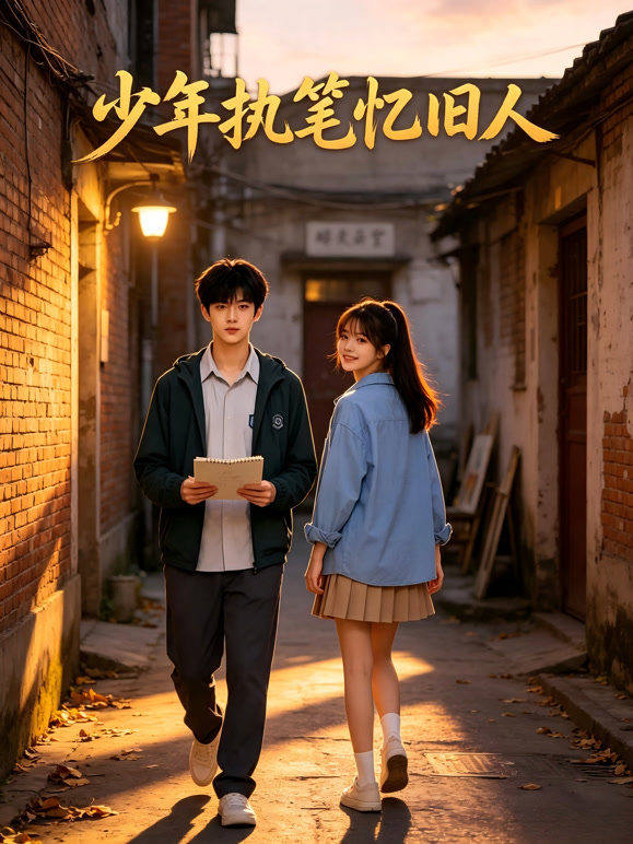 少年执笔忆旧人