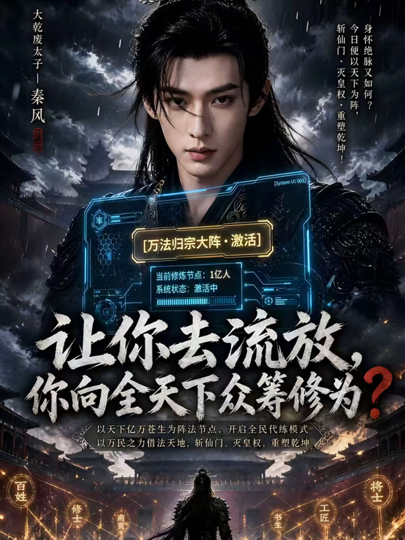 让你去流放，你向全天下众筹修为？