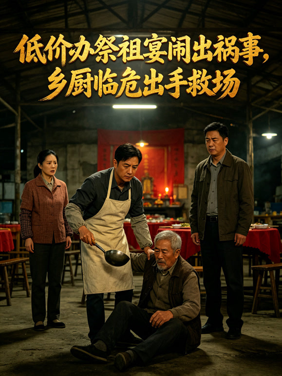 低价办祭祖宴闹出祸事，乡厨临危出手救场