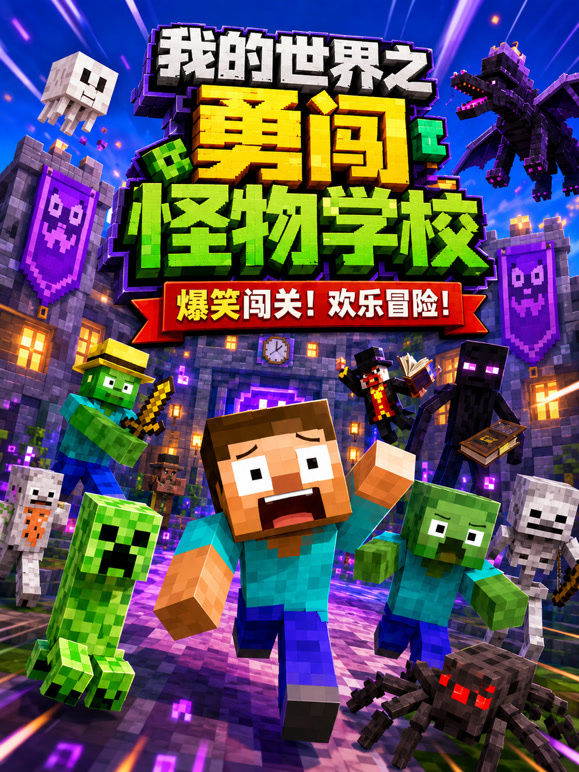 我的世界之勇闯怪物学校
