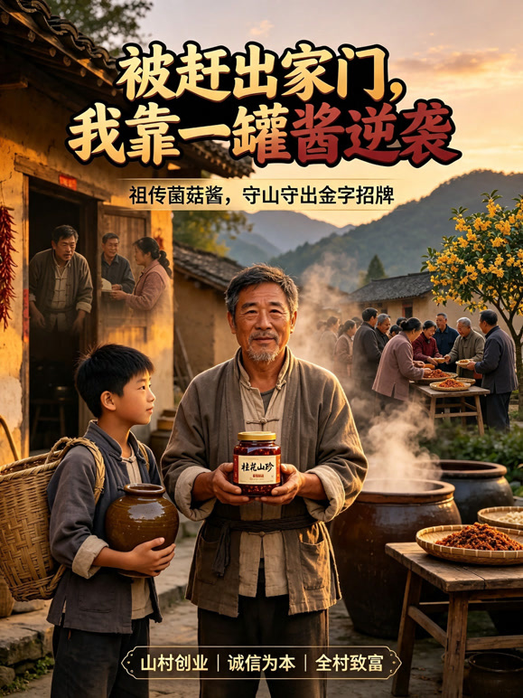 被赶出家门，我靠一罐酱逆袭