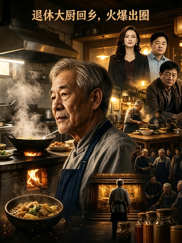 退休大厨回乡，火爆出圈