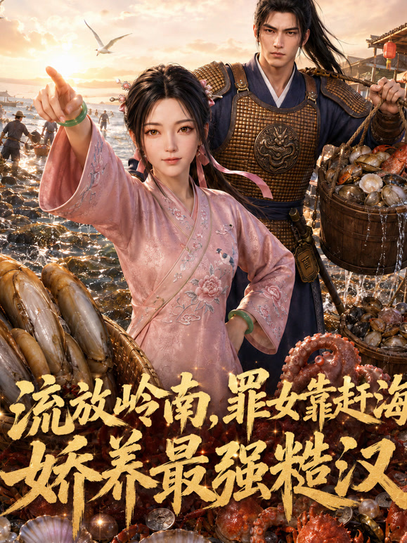 流放岭南，罪女靠赶海娇养最强糙汉