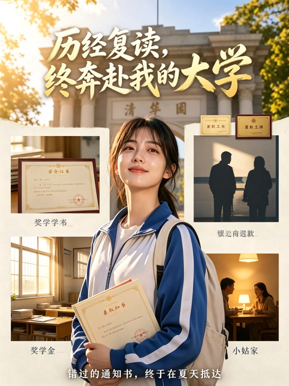 历经复读，终奔赴我的大学