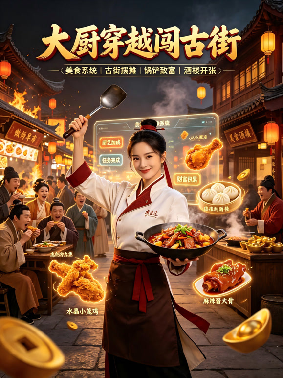 大厨穿越闯古街