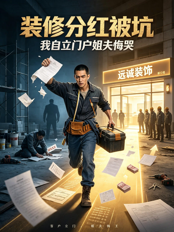 装修分红被坑，我自立门户姐夫悔哭