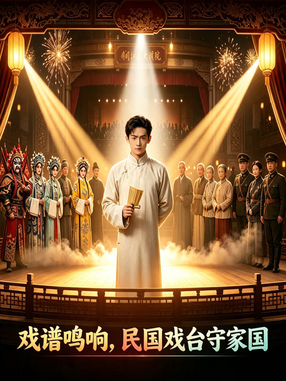 戏谱鸣响，民国戏台守家国
