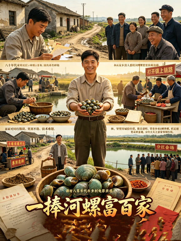 一捧河螺富百家