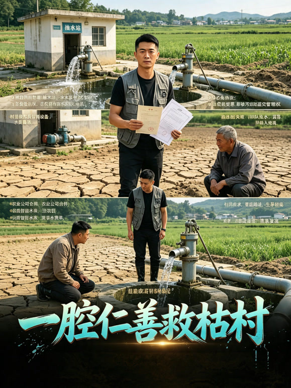 一腔仁善救枯村
