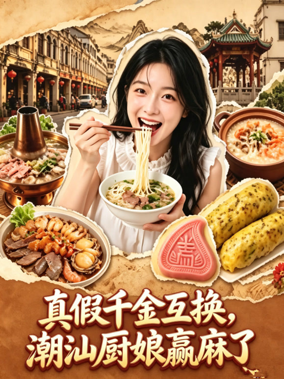 真假千金互换，潮汕厨娘赢麻了