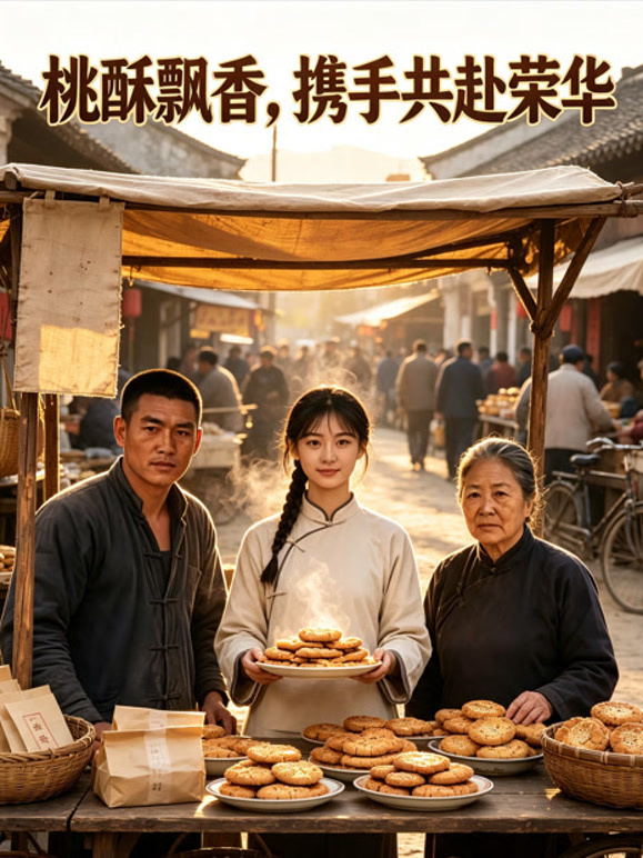桃酥飘香，携手共赴荣华