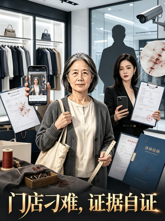 门店刁难，证据自证