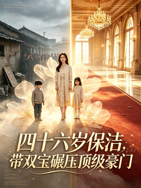 四十六岁保洁，带双宝碾压顶级豪门