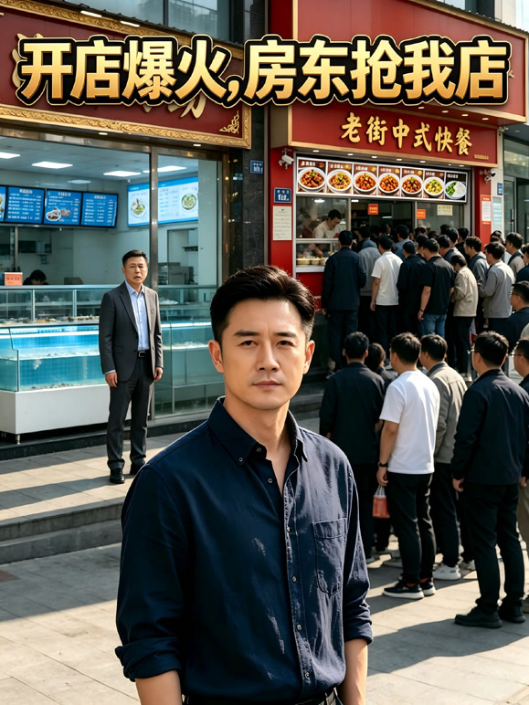 开店爆火，房东抢我店