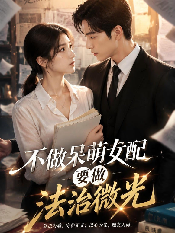 不做呆萌女配，要做法治微光