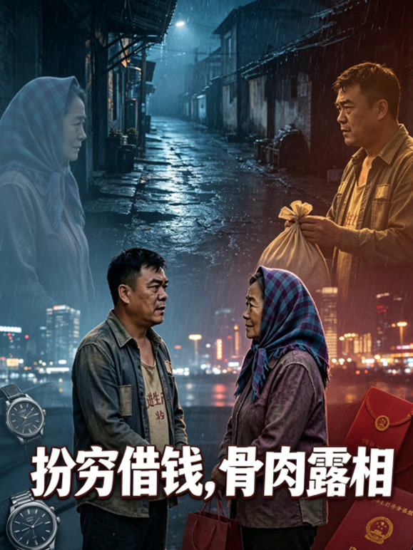 扮穷借钱，骨肉露相