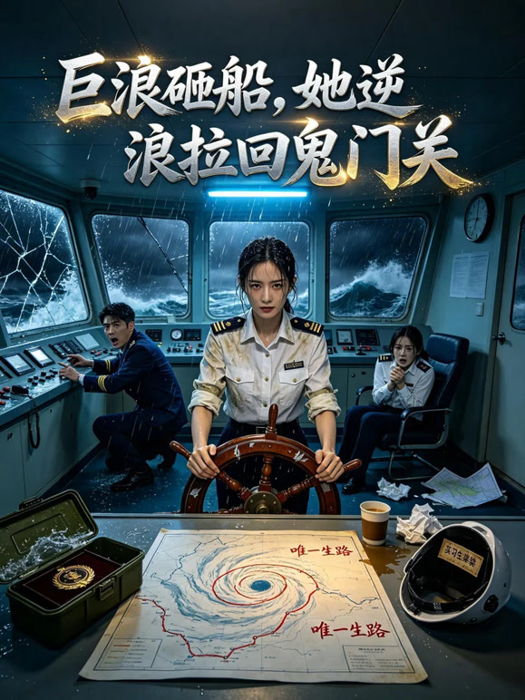 巨浪砸船，她逆浪拉回鬼门关