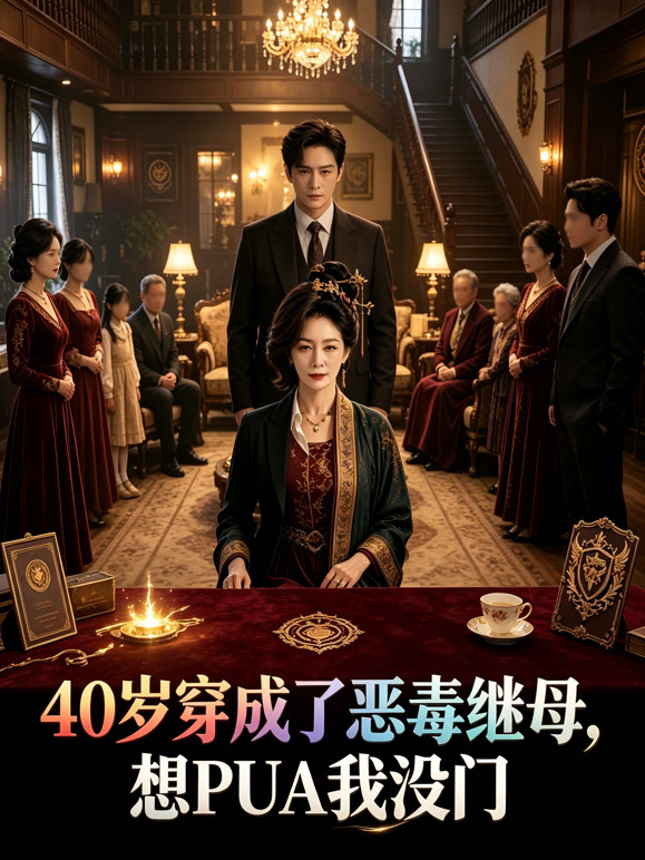 40岁穿成了恶毒继母，想PUA我没门