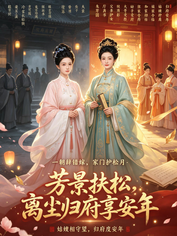 芳景扶松，离尘归府享安年