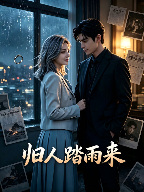 旧人踏雨来