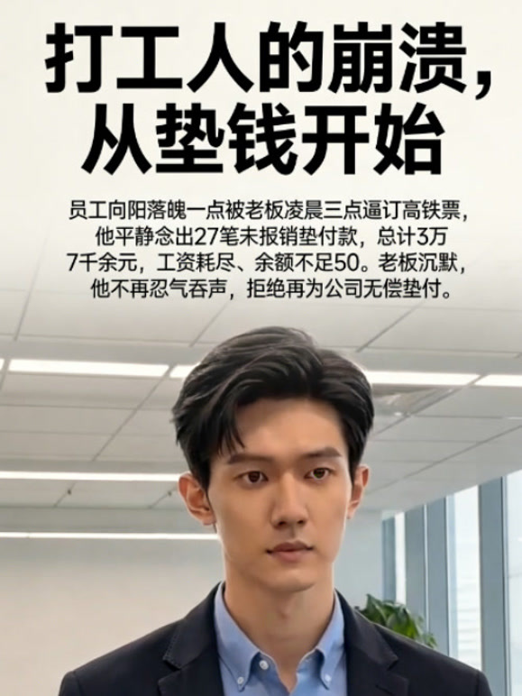 打工人的崩溃，从垫钱开始
