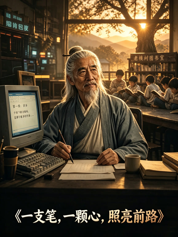 一支笔，一颗心，照亮前路