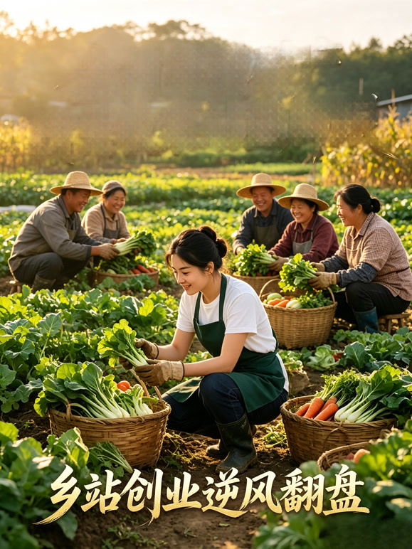 乡站创业逆风翻盘
