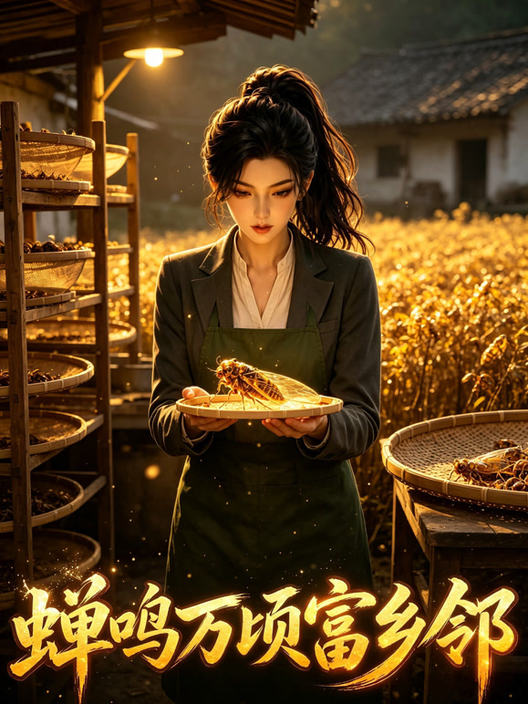 蝉鸣万顷富乡邻