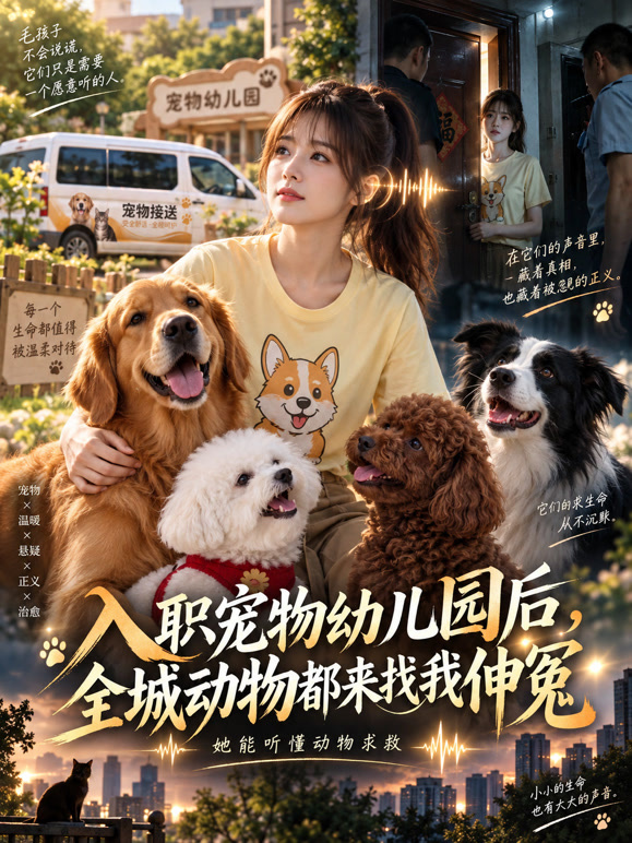入职宠物幼儿园后，全城动物都来找我伸冤