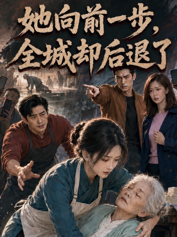 她向前一步，全城却后退了