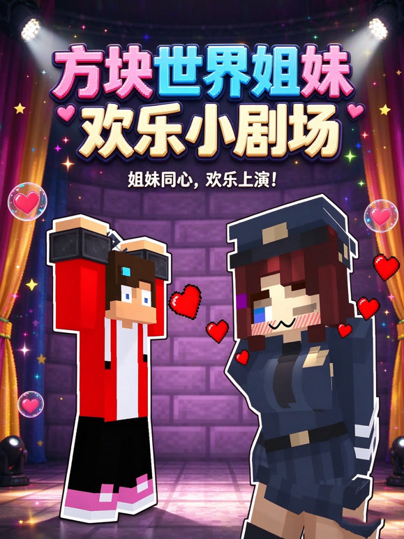 方块世界姐妹欢乐小剧场