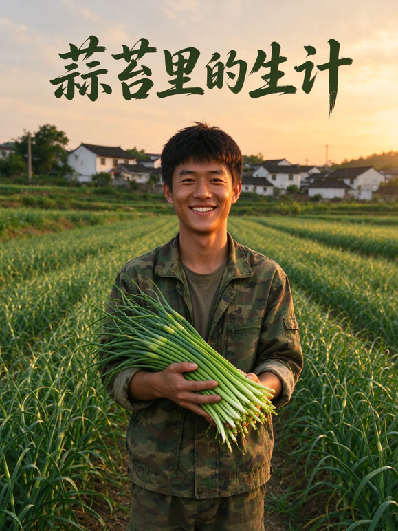 蒜苔里的生计