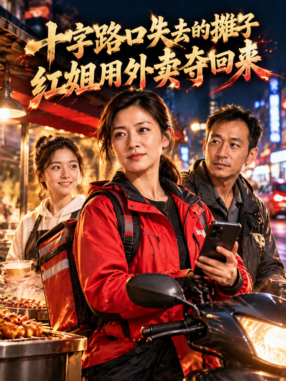 十字路口失去的摊子红姐用外卖夺回来