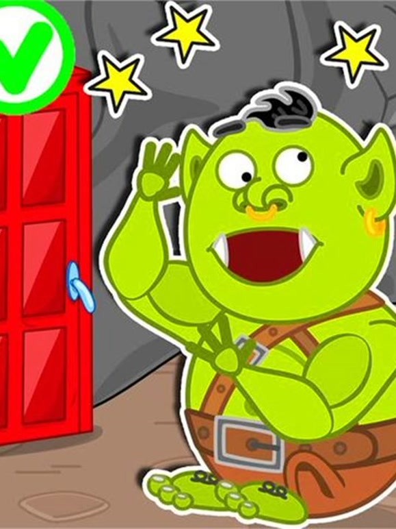 有趣的小狮子动画，一只爱玩的小狮子