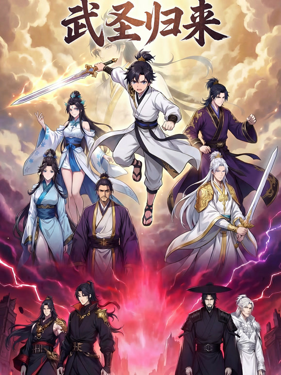 武圣归来 动态漫画