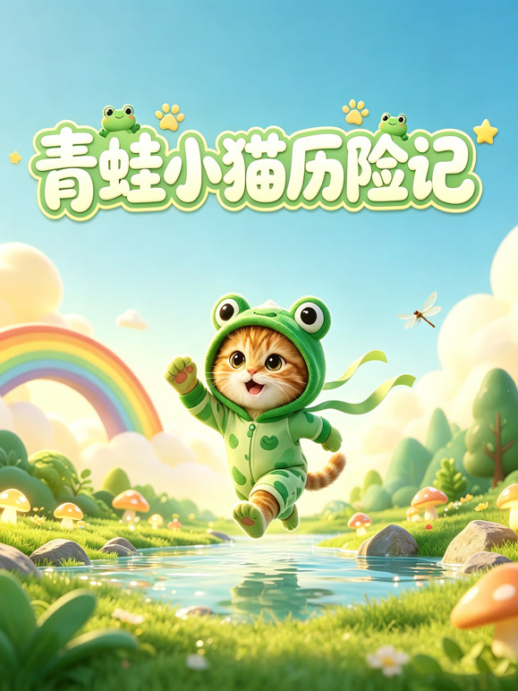 青蛙小猫历险记