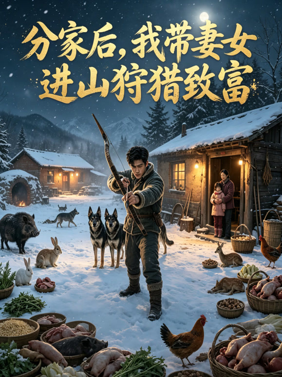 分家后，我带妻女进山狩猎致富