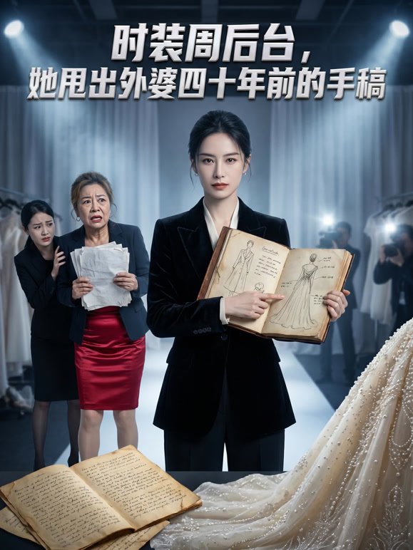 时装周后台，她甩出外婆四十年前的手稿